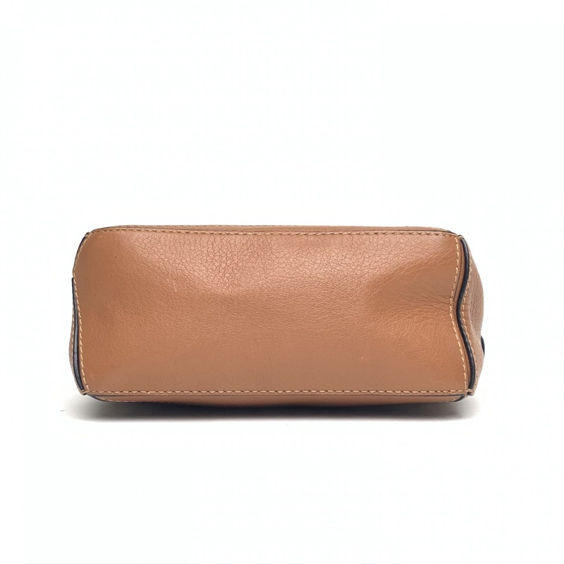 LOEWE Puzzle18幾何包迷你MINI焦糖色牛皮-3