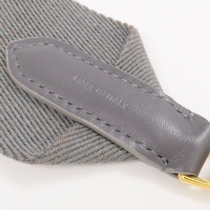 CELINE 帆布Shoulder Strap金扣肩帶-4