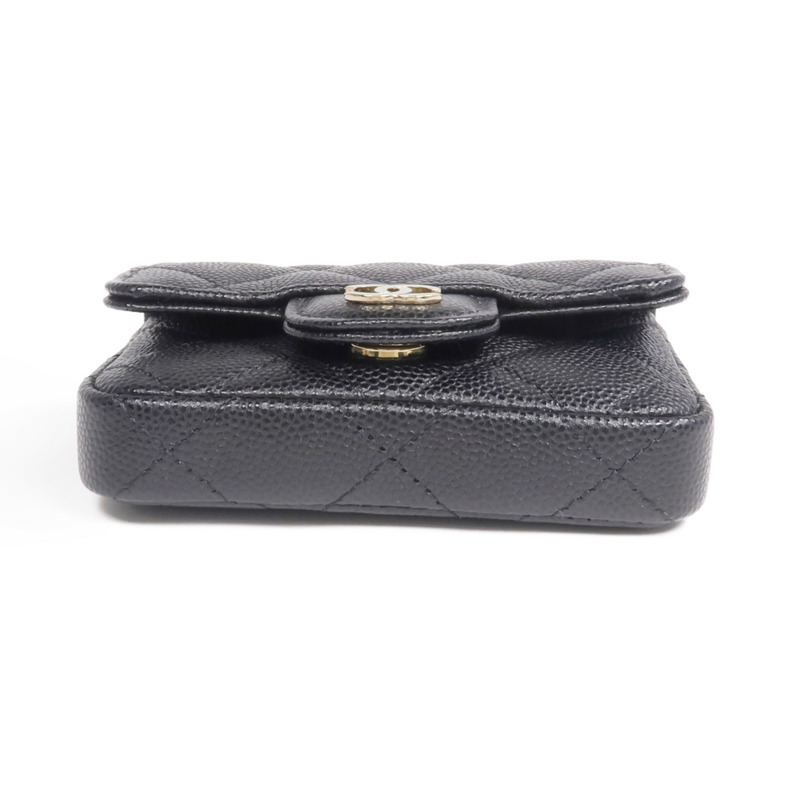 CHANEL 牛皮皮革Belt Bag金扣腰包-3