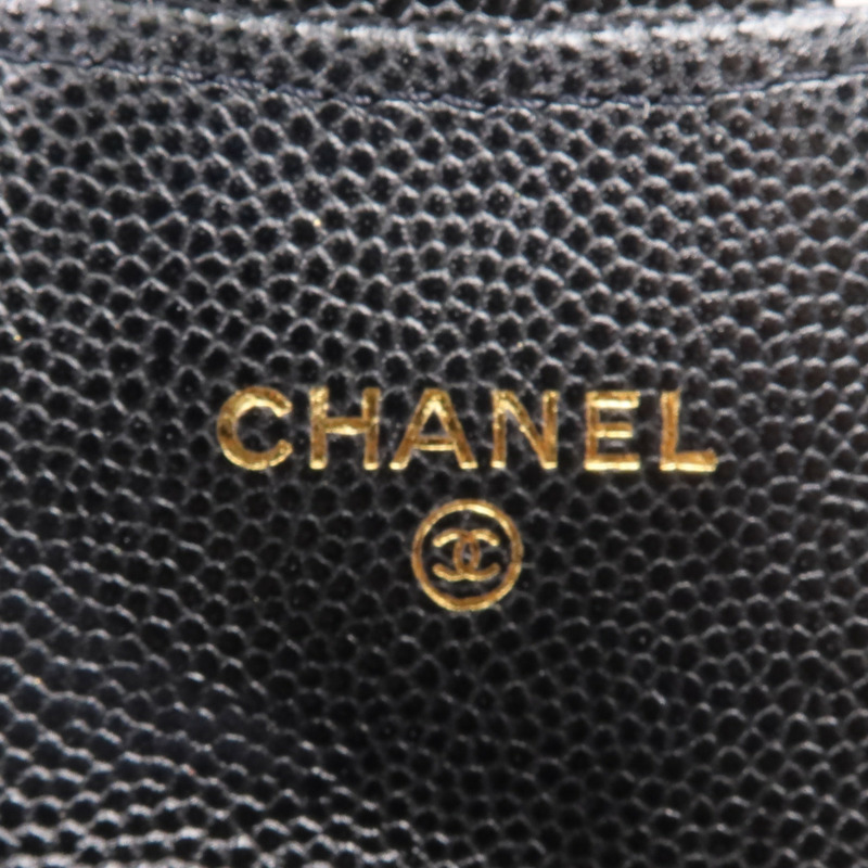 CHANEL 牛皮皮革Belt Bag金扣腰包-12