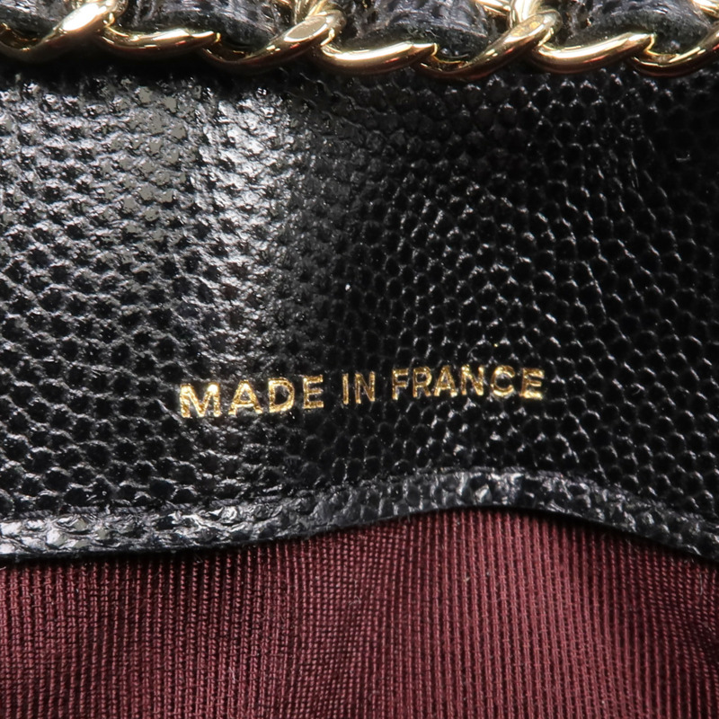 CHANEL 牛皮皮革Belt Bag金扣腰包-13