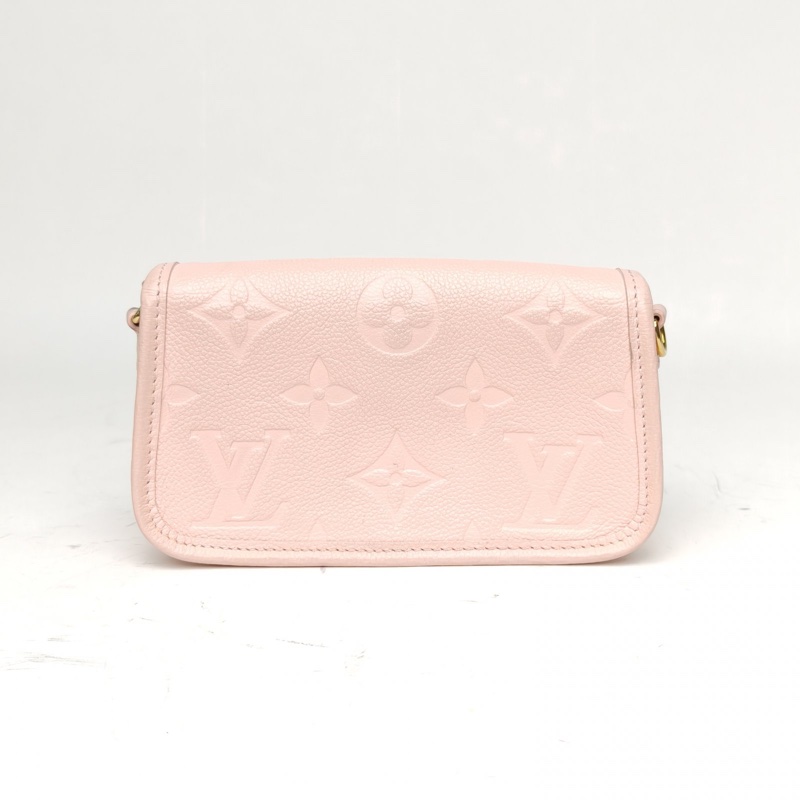 LOUIS VUITTON Diane法棍包19粉色牛皮晶片-2