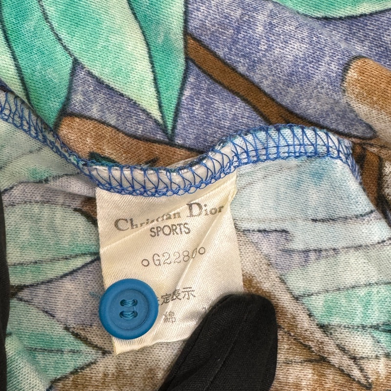 Dior 復古熱帶Polo衫-9