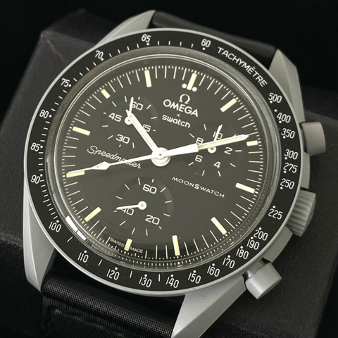歐米茄 Swatch 超霸系列月球任務 S033M100 腕錶（男款和女款）