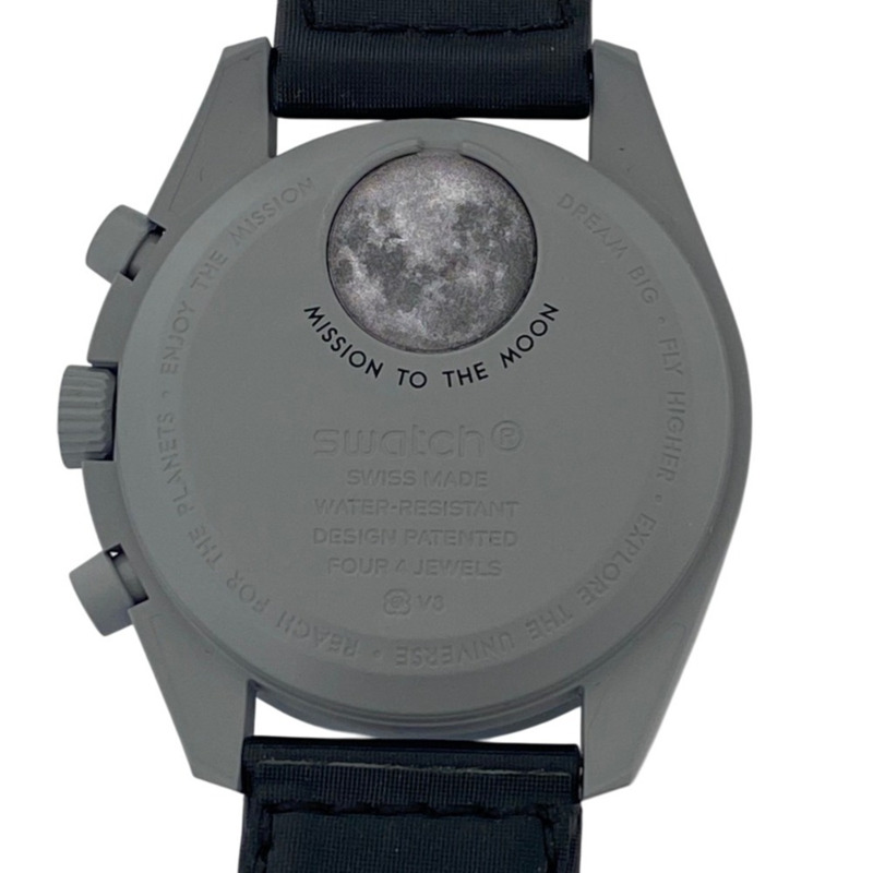 歐米茄 Swatch 超霸系列月球任務 S033M100 腕錶(男款和女款)-3