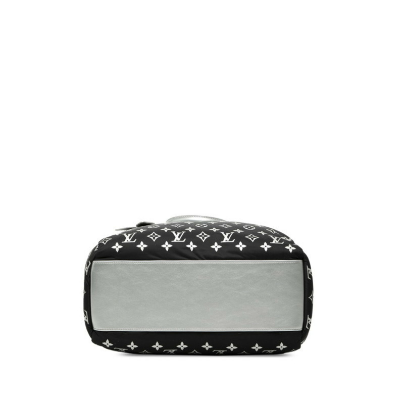 路易威登 Monogram LV Ski OnTheGo MM 手提包/托特包 2WAY M11847 銀白色尼龍皮革 女士 LOUIS VUITTON-2