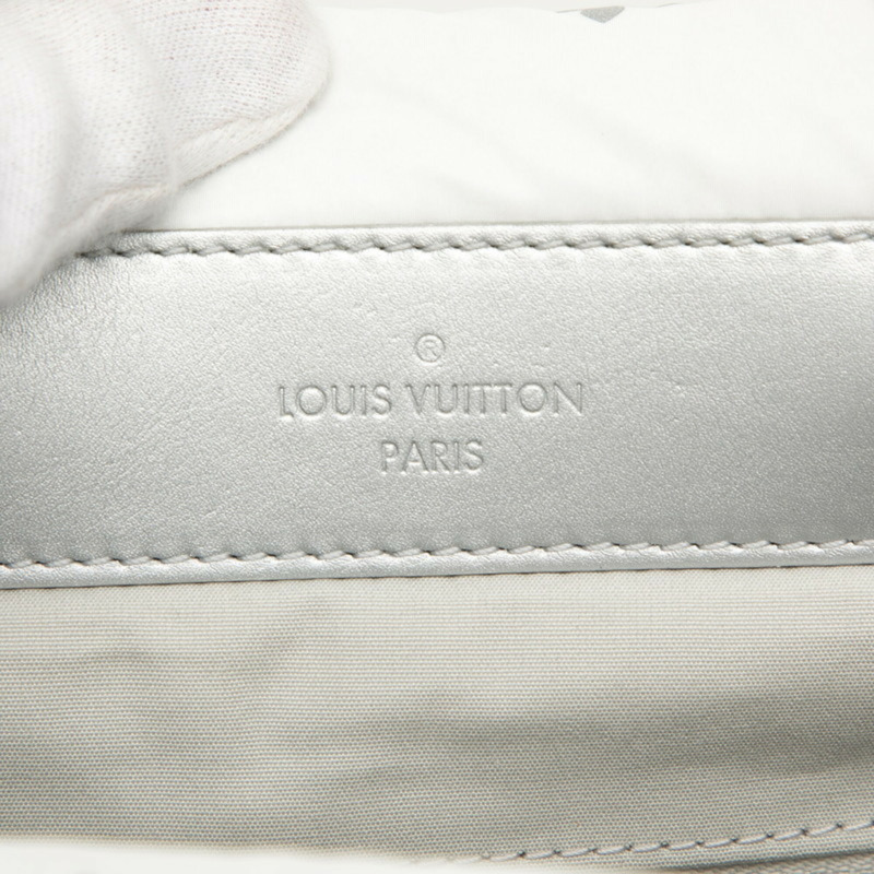路易威登 Monogram LV Ski OnTheGo MM 手提包/托特包 2WAY M11847 銀白色尼龍皮革 女士 LOUIS VUITTON-4