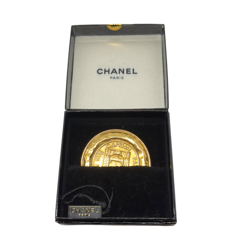 CHANEL 中古 31 Rue Cambon 康朋 胸針-9