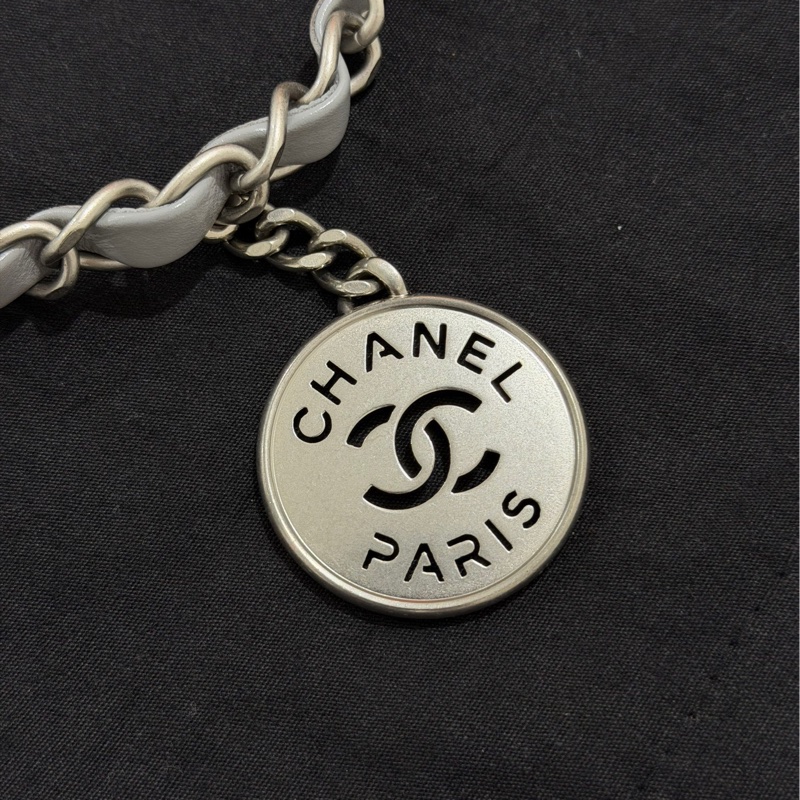 Chanel 22 bag小號灰色芯片-22