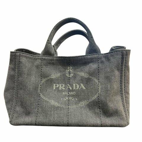 【美收精品】PRADA黒色手提包 5-189
