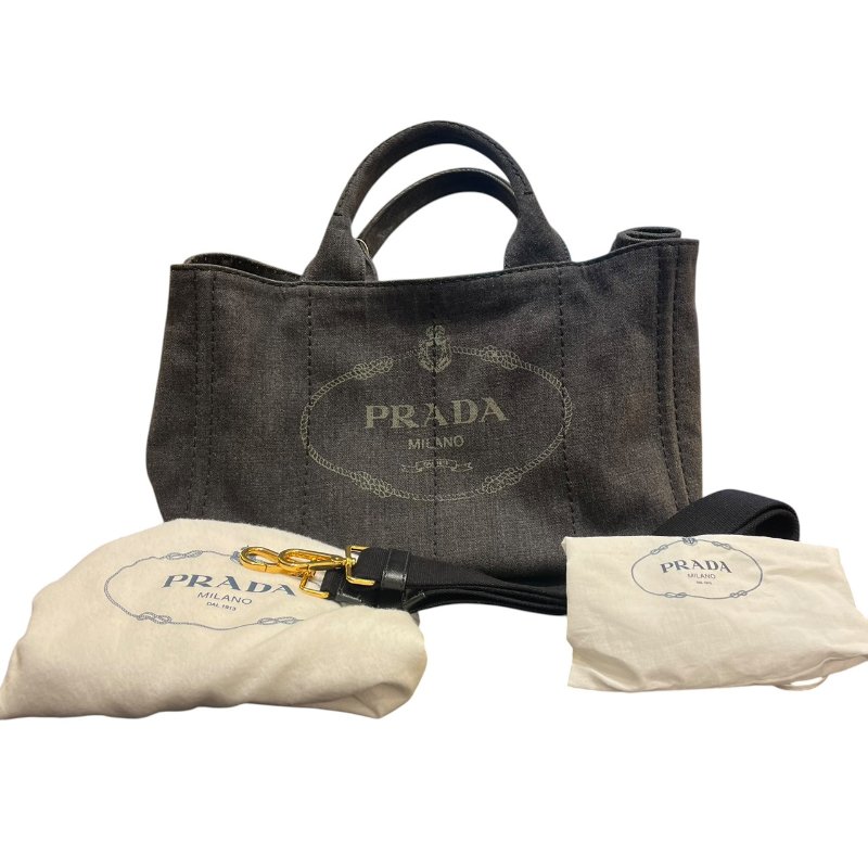 【美收精品】PRADA黒色手提包 5-189-1