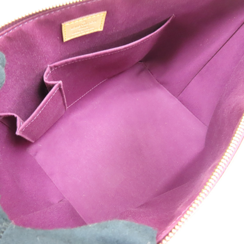 金棕色 原花壓紋漆皮 Bellevue PM 手提包 M93584【LOUIS VUITTON LV 路易威登】 M93584-4