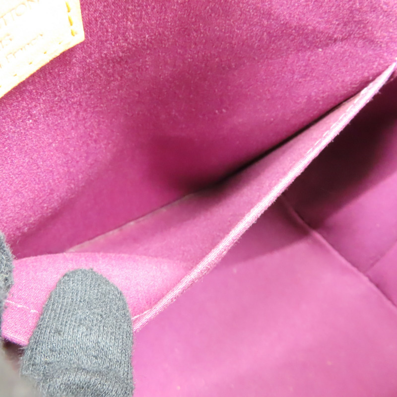 金棕色 原花壓紋漆皮 Bellevue PM 手提包 M93584【LOUIS VUITTON LV 路易威登】 M93584-5