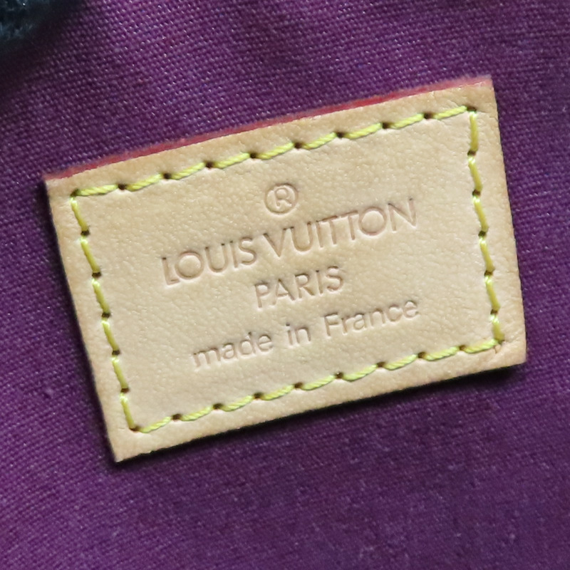 金棕色 原花壓紋漆皮 Bellevue PM 手提包 M93584【LOUIS VUITTON LV 路易威登】 M93584-6