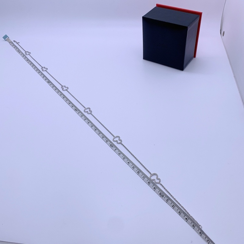 Qeelin 麒麟 18K 白金滿鑽葫蘆毛衣鏈-7