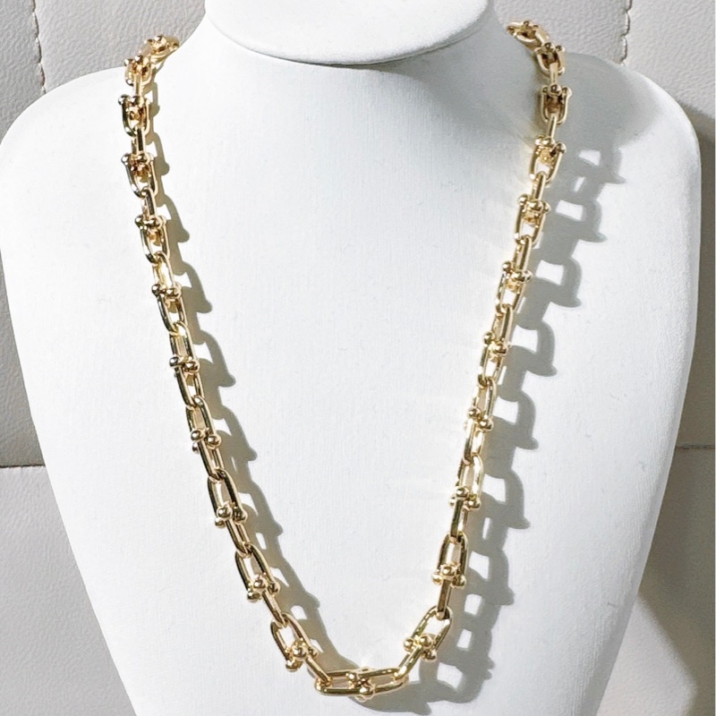 Tiffany 蒂芙尼 HardWear系列 小號鏈環項鍊-3