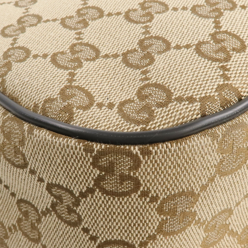 GUCCI 帆布Shoulder/Messenger Bag銀扣肩背袋-8