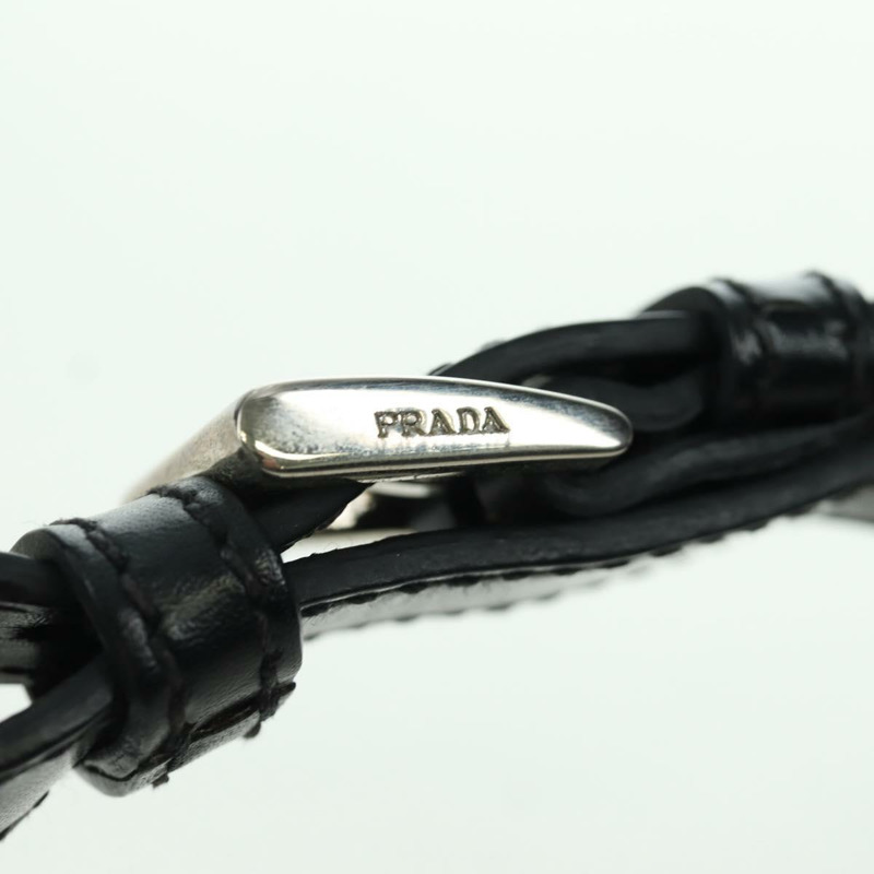 【日本直送】PRADA 肩背包 尼龍 黑色 銀色 正品 BAZ451V-7