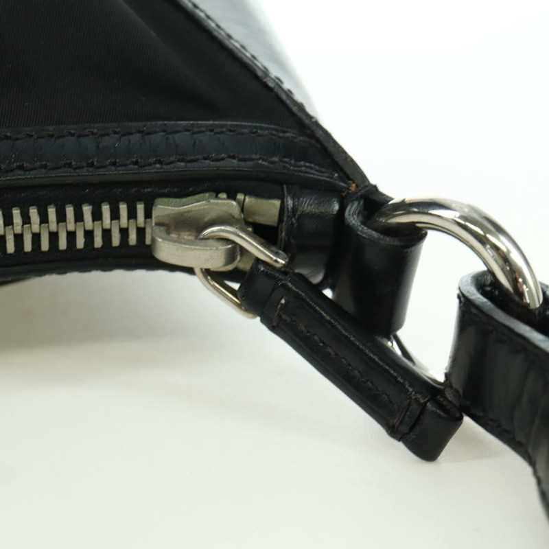 【日本直送】PRADA 肩背包 尼龍 黑色 銀色 正品 BAZ451V-8