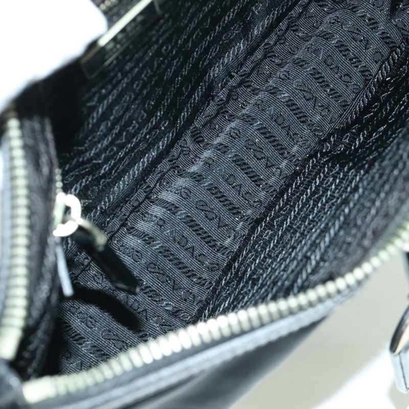 【日本直送】PRADA 肩背包 尼龍 黑色 銀色 正品 BAZ451V-9