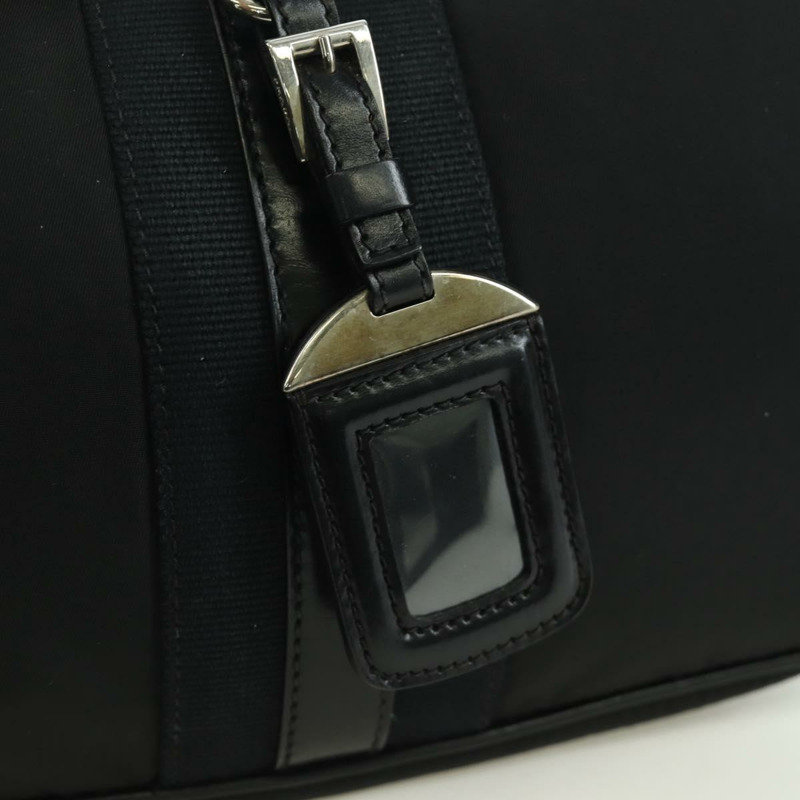 【日本直送】PRADA 肩背包 尼龍 黑色 銀色 正品 BAZ451V-19