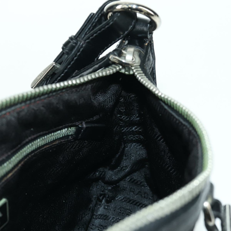 【日本直送】PRADA 肩背包 尼龍 黑色 銀色 正品 BAZ451V-21