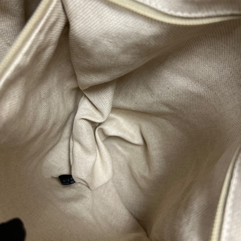 香緹國際精品926 Gucci 咖色拼皮大托特-9