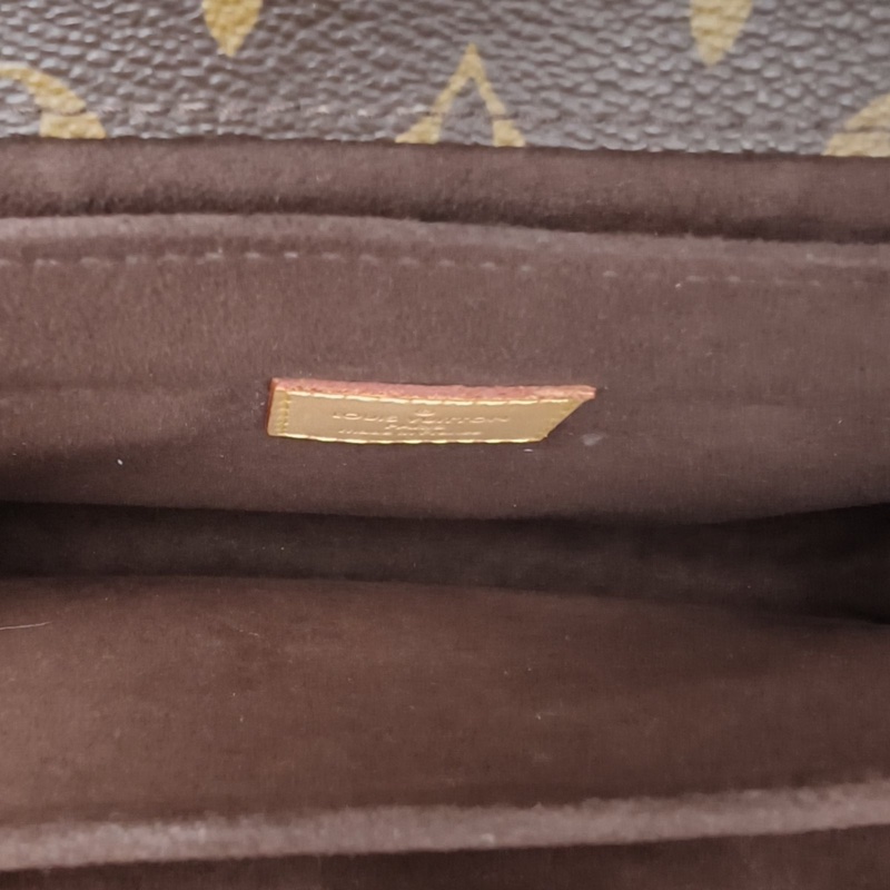 LOUIS VUITTON MetisPochette郵差包老花PVC金扣2017-5