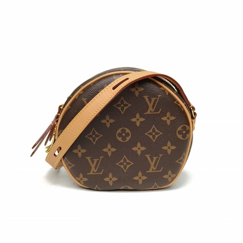 LOUIS VUITTON BOITECHAPEAUSOUPLE軟圓餅小號17老花PVC晶片