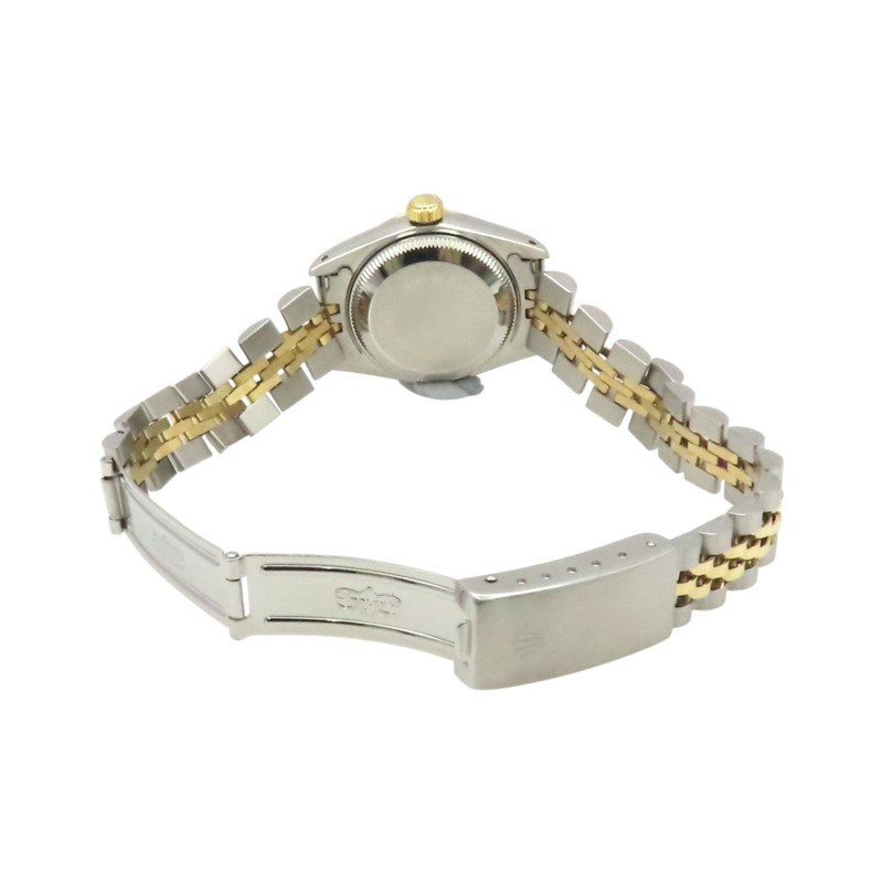 香檳鑽錶盤 18K黃金 不鏽鋼 鑽石 Datejust 10PD 腕錶【ROLEX 勞力士】 69173G-5