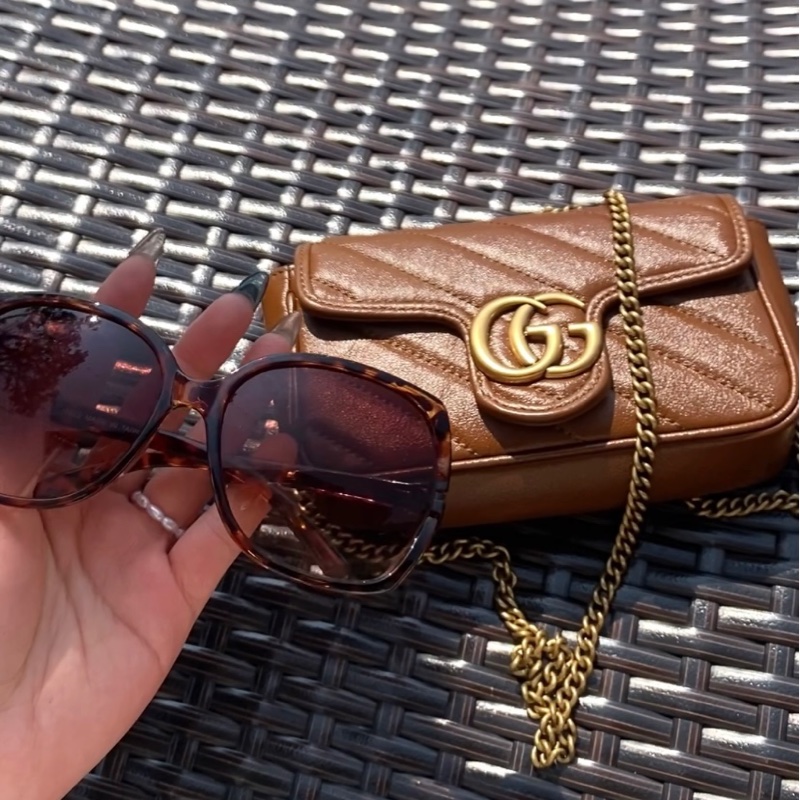 GUCCI GG Marmont supermini肩背包-4