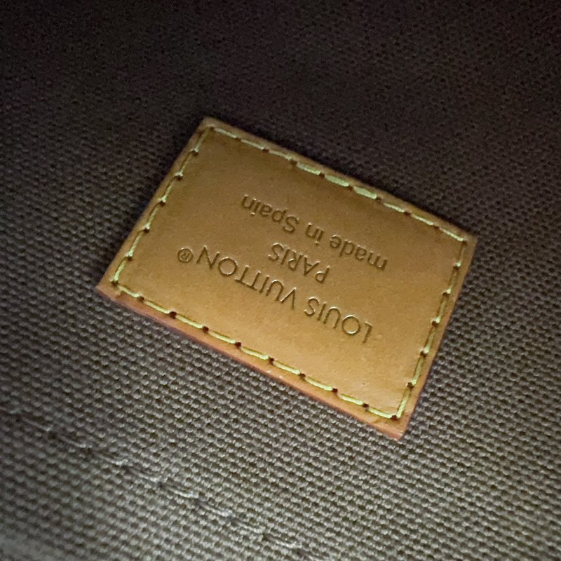 LV原花拉鍊手提肩背郵差包M14016-11