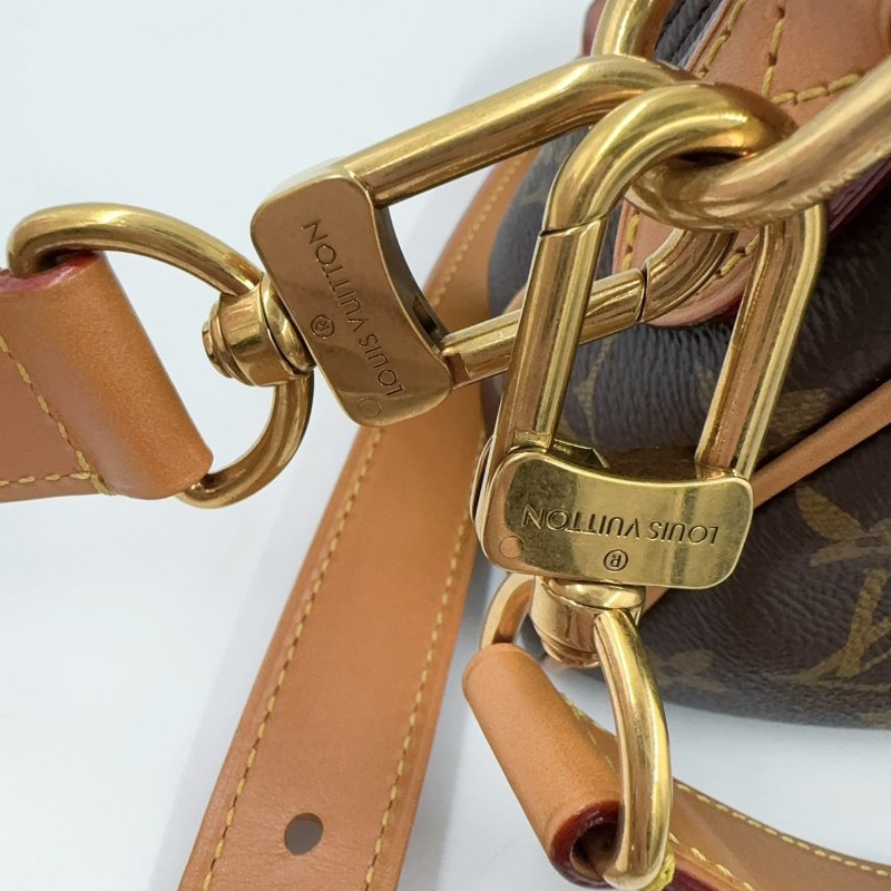 LV原花拉鍊手提肩背郵差包M14016-19