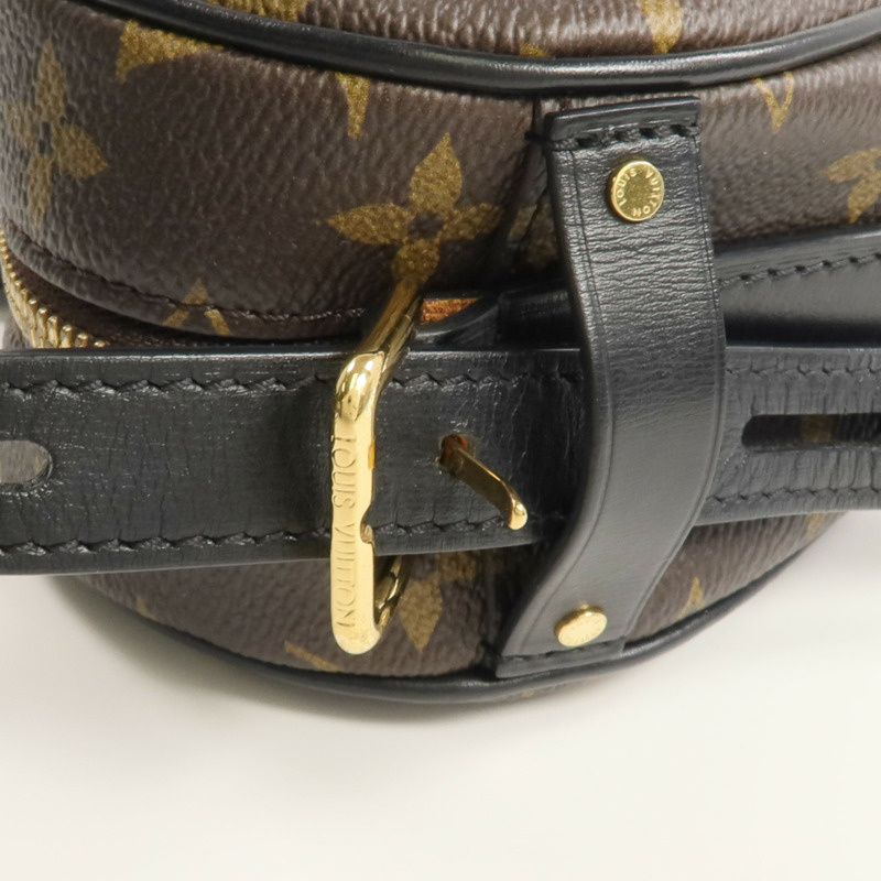 LOUIS VUITTON Monogram Sac Coeur Fall In Love金扣肩背袋棕色-10