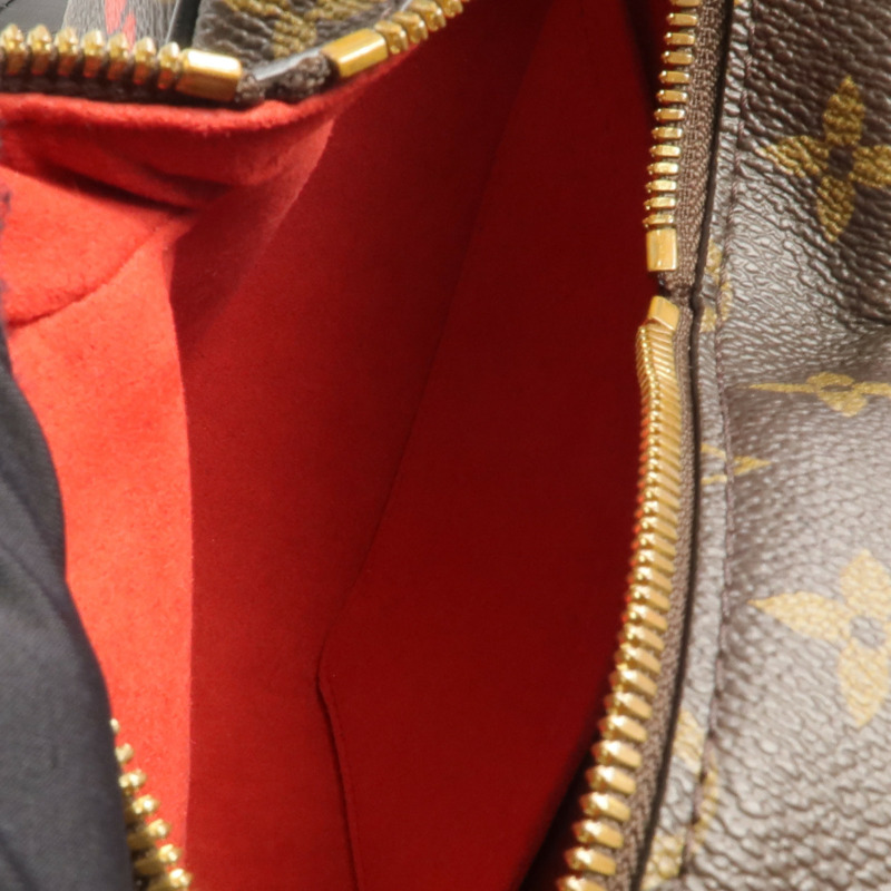 LOUIS VUITTON Monogram Sac Coeur Fall In Love金扣肩背袋棕色-11