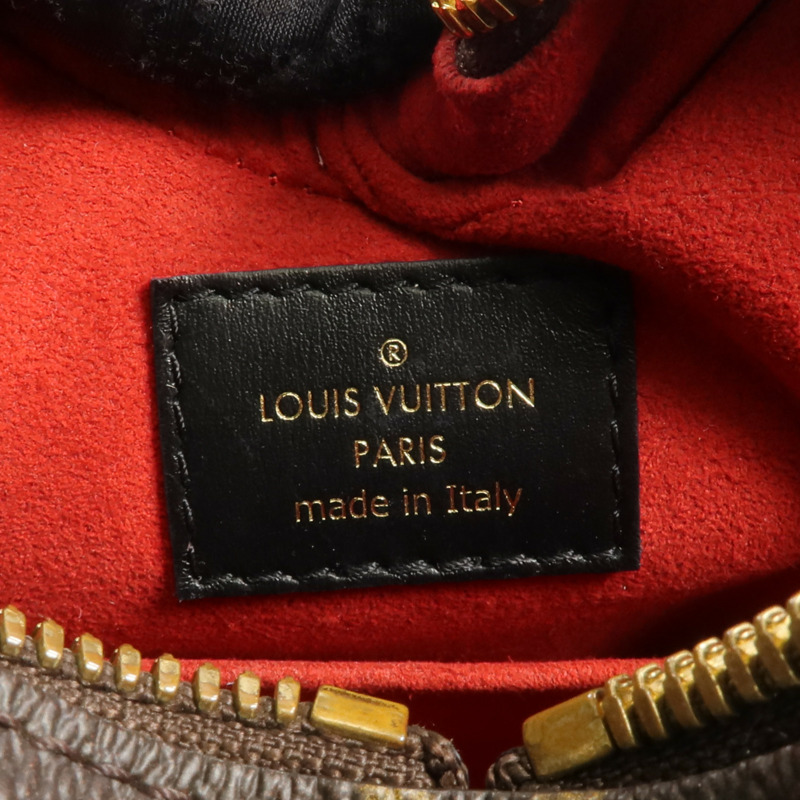 LOUIS VUITTON Monogram Sac Coeur Fall In Love金扣肩背袋棕色-12