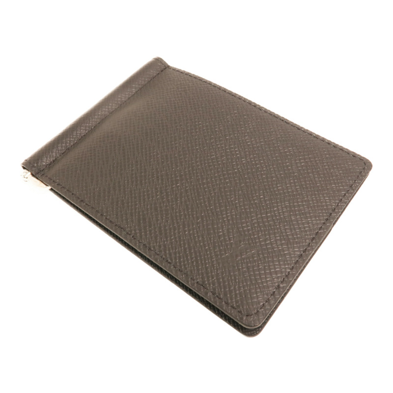 LOUIS VUITTON Taiga Portefeuille Pince Money Clip銀扣卡片套-4