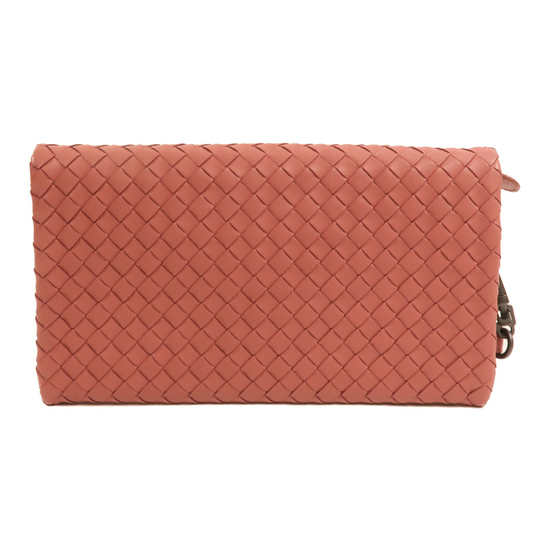 BOTTEGA VENETA 織紋皮革Clutch/Pouch手拿包-1