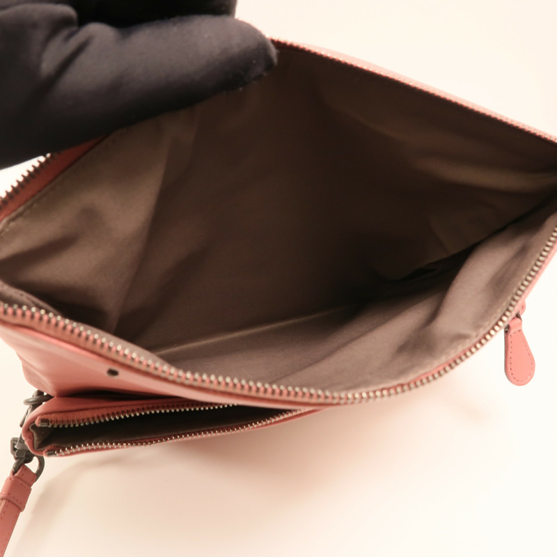 BOTTEGA VENETA 織紋皮革Clutch/Pouch手拿包-7