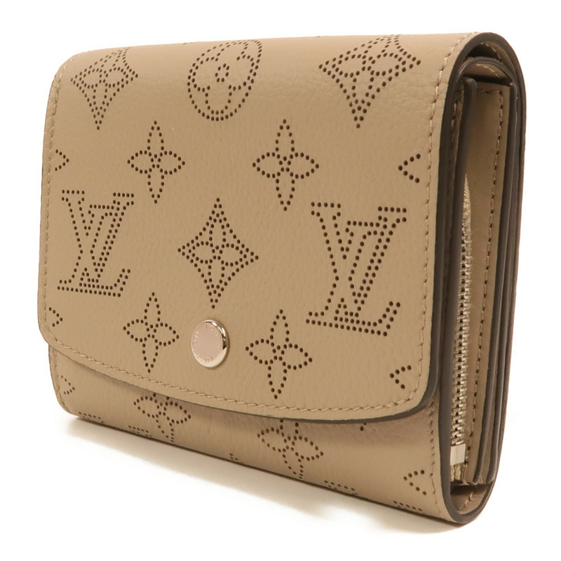 LOUIS VUITTON Mahina Iris Compact Wallet銀扣錢包-2