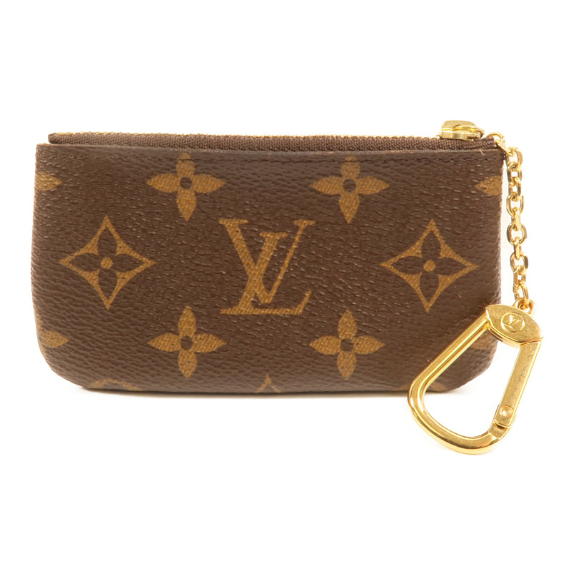 LOUIS VUITTON Monogram Key Pouch金扣鎖匙包-1