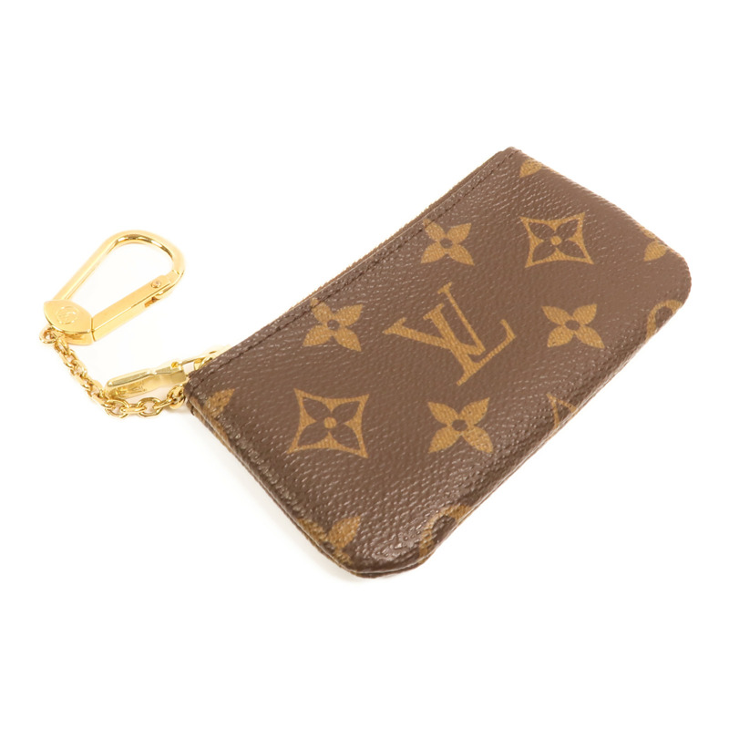 LOUIS VUITTON Monogram Key Pouch金扣鎖匙包-3