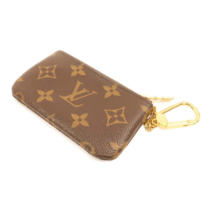 LOUIS VUITTON Monogram Key Pouch金扣鎖匙包-4
