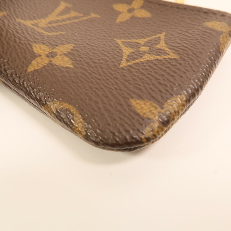 LOUIS VUITTON Monogram Key Pouch金扣鎖匙包-9