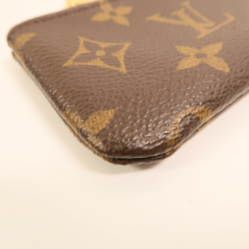 LOUIS VUITTON Monogram Key Pouch金扣鎖匙包-10