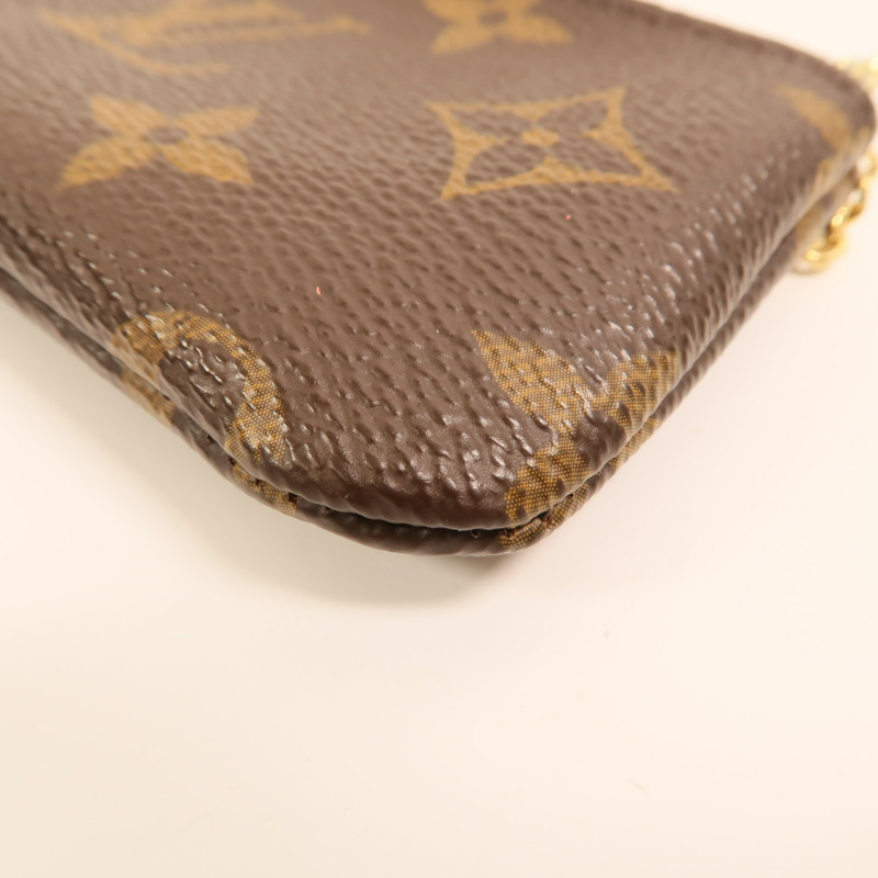 LOUIS VUITTON Monogram Key Pouch金扣鎖匙包-11
