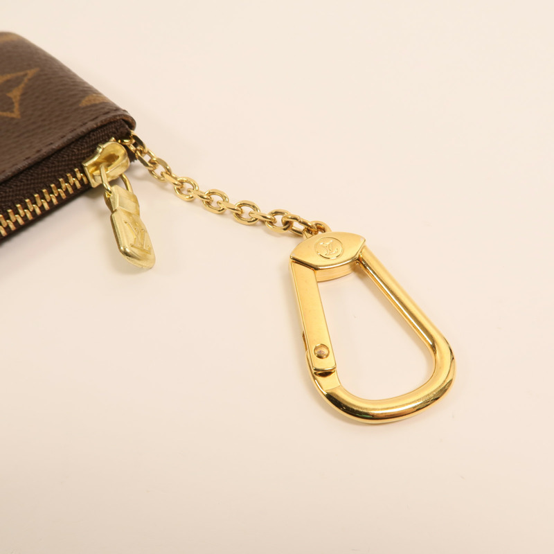 LOUIS VUITTON Monogram Key Pouch金扣鎖匙包-13