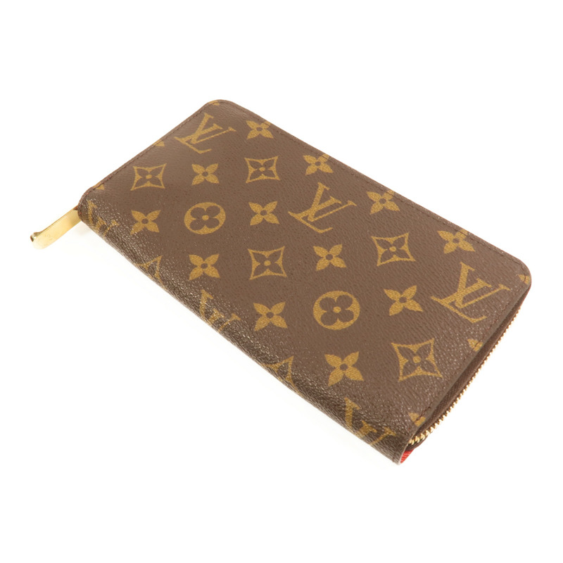 LOUIS VUITTON Monogram Zippy Wallet金扣長錢包-4