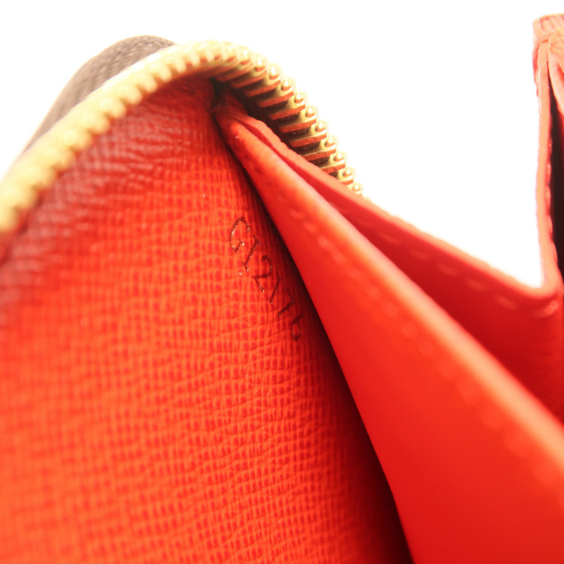 LOUIS VUITTON Monogram Zippy Wallet金扣長錢包-8