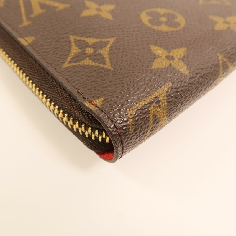 LOUIS VUITTON Monogram Zippy Wallet金扣長錢包-13